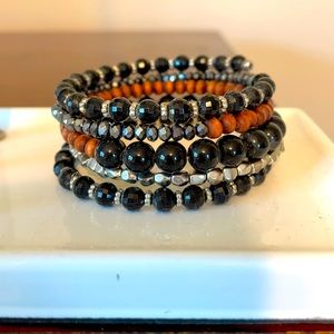 Black Wrap Bracelet